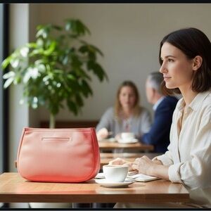 Thirty-One Studio Thirty-One Classic Bag Calypso Coral Pebble NWT